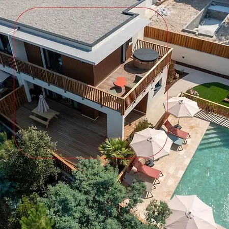 Irisjasmin Jacuzzi Vue Villa Lacanau